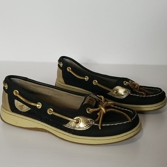 Sperry Top-Siders Angelfish Black and Gold